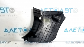 Ornament montan față dreapta jos Lexus RX350 RX450h 10-15 negru, frecat