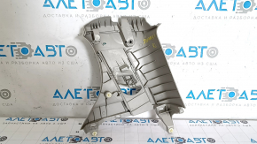 Накладка задней стойки левая Toyota Sienna 11-14 серая, потерта