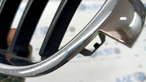 Решетка радиатора grill левая BMW 3 F30 4d 12-18 песок