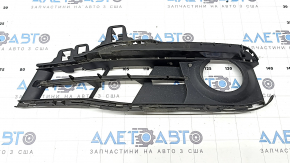 Обрамление решетка птф левое BMW 3 F30 16-18 Sport, структура, песок