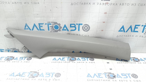 Накладка передней стойки верхняя правая Kia Sportage 17-22 серая, царапины