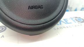 Подушка безопасности airbag в руль водительская Kia Sportage 17-22 черная, под чистку, царапины