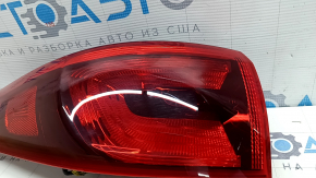 Фонарь внешний крыло левый Kia Sportage 17-19 галоген, царапины, скол