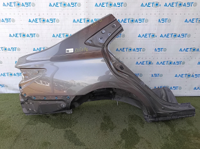Aripă spate dreapta Toyota Camry v55 15-17 usa, pe caroserie, grafit 1H1
