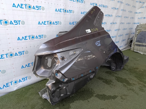 Четверть крыло задняя правая Toyota Camry v55 15-17 usa, отпилена, графит, тычки
