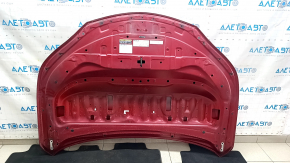 Капот голый Lexus NX200t NX300 NX300h 15-21 алюминий, красный 3R1, в защитной пленке, сколы