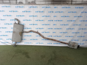 Выпускная трасса в сборе с бочкой Volvo XC60 22-26 B5 с заслонкой