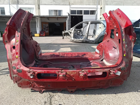 Задняя панель Lexus NX200t NX300 NX300h 15-21 на кузове, красная