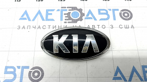 Эмблема логотип переднего бампера Kia Sportage 17-22 вздулся лак