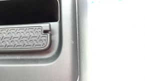 Накладка центральной консоли передняя Nissan Ariya 23-26 черная, царапины
