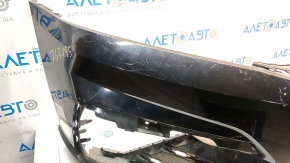Бампер передний голый VW Passat b8 16-19 USA R-Line, без креплений, черный, царапины