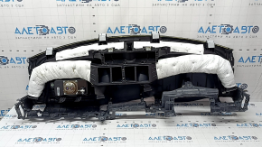 Торпедо передняя панель с AIRBAG Kia Sportage 17-22 черная, LX, под чистку, ржавый пиропатрон