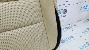 Tapițerie inferioară scaun șofer Lexus NX300 NX300h 15-17 bej, Bază, cu încălzire, pentru ventilație, pentru curățare