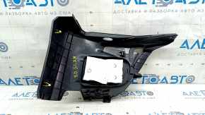Накладка пола задняя правая Lexus NX200t NX300 15-21 черная