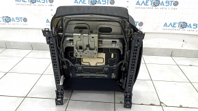 Водительское сиденье Kia Sportage 17-19 без airbag, механическое, ткань черная, LX, серая строчка, под химчистку, потерто
