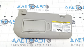 Козырек левый Nissan Ariya 23-26 серый, без крючка