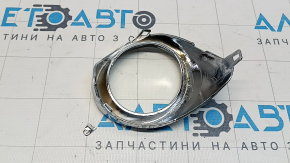 Обрамление птф правое Lexus ES300h ES350 13-15 дорест хром, сломано крепление