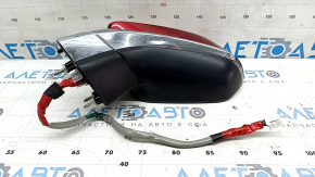 Oglindă laterală stângă completă Lexus NX200t NX300h 15-17 13 pini, semnalizare, reglare automată a intensității luminii, încălzire, BSM, grafit, nisip pe crom