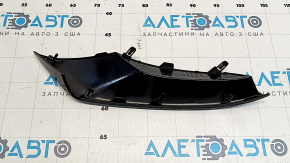 Накладка переднего бампера правая Mazda 3 19-22 4d структура черная, Japan built