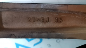 Диск колесный R20x8J Toyota Highlander 21-22 тип2 бордюрка