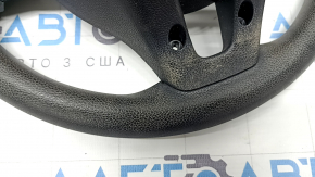 Руль голый Kia Sportage 17-19 резина черная, без накладок, под чистку