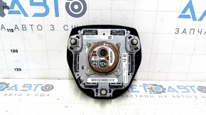 Подушка безопасности airbag в руль водительская Toyota Camry v70 18-24 черная, ржавый пиропатрон