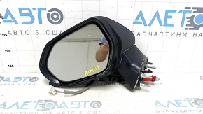 Oglindă laterală stângă completă Toyota Camry v70 18-24 3 pini, albastră
