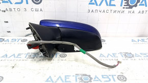 Зеркало боковое левое в сборе Toyota Camry v70 18-24 3 пина, синее
