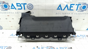 Подушка безопасности airbag коленная водительская левая Toyota Camry v70 18-24 черная, ржавый пиропатрон