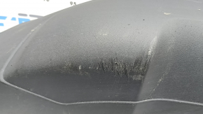 Губа переднего бампера Toyota Rav4 19-24 структура, царапины, трещины в креплениях