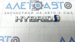 Эмблема надпись "Hybrid" крыла правая Toyota Rav4 19-24
