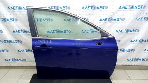 Дверь в сборе передняя правая Toyota Camry v70 18-24 keyless, синий 8W7