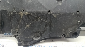 Защита переднего бампера Toyota Rav4 19-24 надрывы, затерта