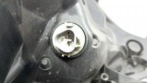 Фара передняя левая Toyota Rav4 19-24 отражатель, черная, USA built