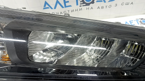 Фара передняя левая Toyota Rav4 19-24 отражатель, черная, USA built