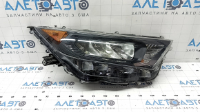 Фара передняя правая Toyota Rav4 19-24 отражатель, черная, USA built