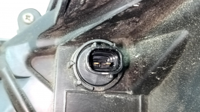Фара передняя правая Toyota Rav4 19-24 отражатель, черная, USA built