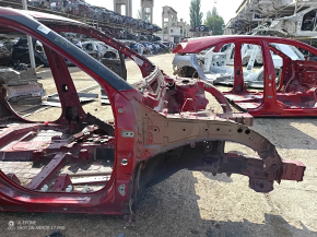 Четверть передняя правая Toyota Highlander 20-26 2.4T, 3.5 красный 3T3, на кузове