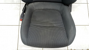 Водительское сидение Toyota Rav4 19-25 без airbag, механическое, ткань, черное, под химчистку