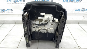 Водительское сидение Toyota Rav4 19-25 без airbag, механическое, ткань, черное, под химчистку