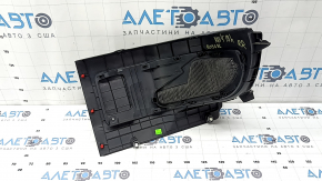 Накладка пола задняя правая Toyota Rav4 19-24 hybrid черная, 2 части, царапины