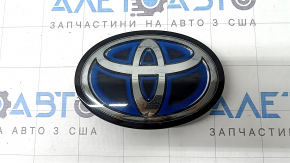 Emblemă bara față hibridă Toyota Rav4 19-24 sub radar, nisip