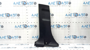 Ornament stâlp central stânga jos Toyota Rav4 19-24 negru, zgârieturi