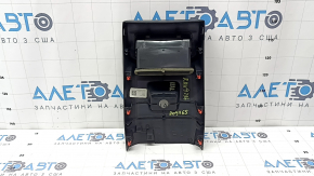 Ornament consolă centrală cu deflector de aer Toyota Rav4 19-24 pentru brichetă, negru, zgârieturi, uzat