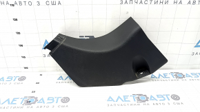 Накладка передней стойки левая нижняя Toyota Rav4 19-24 черная, потертое