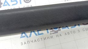 Накладка порога передняя левая Toyota Rav4 19-24 черная, царапины