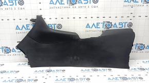 Ornament consolă centrală stânga jos Toyota Rav4 19-24 negru, zgârieturi