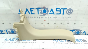Накладка проема багажника левая Lexus RX350 RX450h 10-15 бежевая, царапина