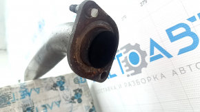 Приемная труба с катализатором Toyota Rav4 19-22 hybrid, USA built, отпилены шпильки, примят