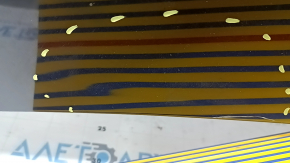 Capotă neagră Volvo XC90 16-23 aluminiu, alb 707, cu zgârieturi